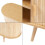 Buffet - HELLOSHOP26 - 140 x 40 x 56 cm - MDF e bambu - Móvel de sala - Estilo atemporal 4
