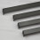 (128mm Handle) Dark Grey Cabinet Handles Square D-Bar 128-288mm 15