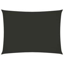 Voile toile d'ombrage parasol tissu oxford rectangulaire 3 x 4,5 m anthracite 02_0009668