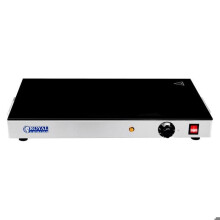 Chauffe-platos con superficie de vidrio, temperatura ajustable: 30 - 85 C, 260 watts, 14_0001019