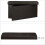 Pouf pieghevole sintetico 76 cm marrone 13_0002808 2