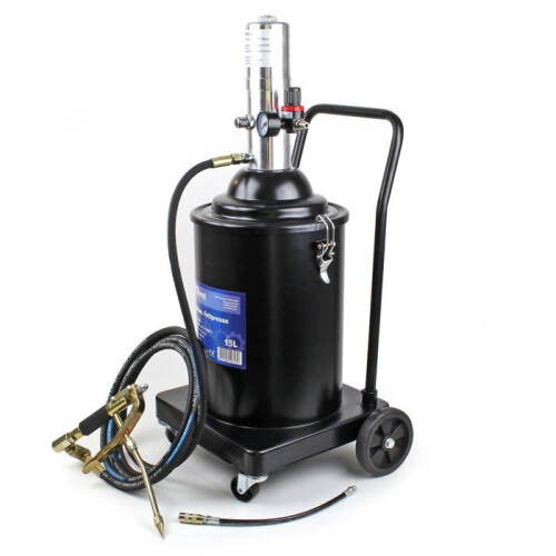 Pompa per grasso pneumatico - HELLOSHOP26 - 15 litri - Alta pressione - Mobile - Professionale 2