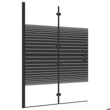 Cabine de douche pliable ESG 100x140 cm Noir 02_0002014