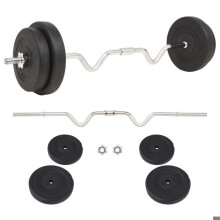 Ensemble d'haltères 30 kg fitness musculation sport 02_0000743