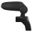 Bracciolo centrale per Golf 5, Jetta con compartimento imbottito in tessuto nero 03_0000477 2
