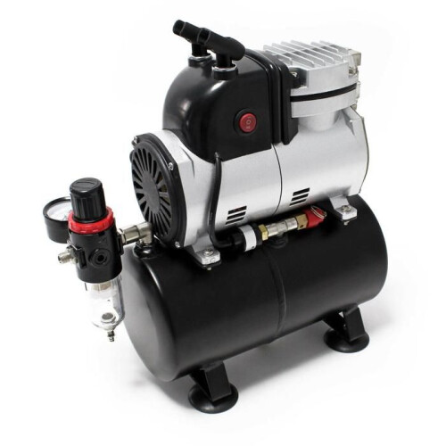 Atemkompressor mit Tank, Regler und Wasserabscheider 16_0001728