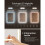 Coiffeuse - HELLOSHOP26 - Miroir LED réglable - Rangement modulable - Design contemporain - Blanc 2