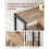 Étagère de rangement - HELLOSHOP26 - ALINRU - 4 niveaux - Acier - Style industriel 3