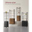 Biblioteca - HELLOSHOP26 - Verticale 6 livelli - Metallo nero - Ripiani regolabili - 24 x 40 cm 5