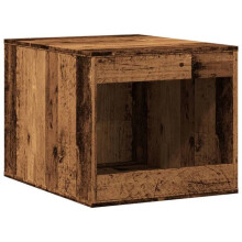 Bakkenmeubel - HELLOSHOP26 - Oud hout - Hout van engineering - 47x59x42 cm - Multifunctioneel