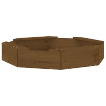 Fossato - HELLOSHOP26 - Ottagono - Legno di pino massello - 111x111x20 cm - 2-8 anni