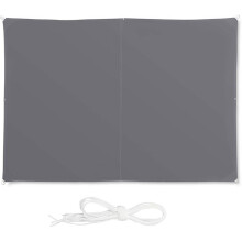 Voile d'ombrage rectangle 2 x 3 m gris 13_0002933