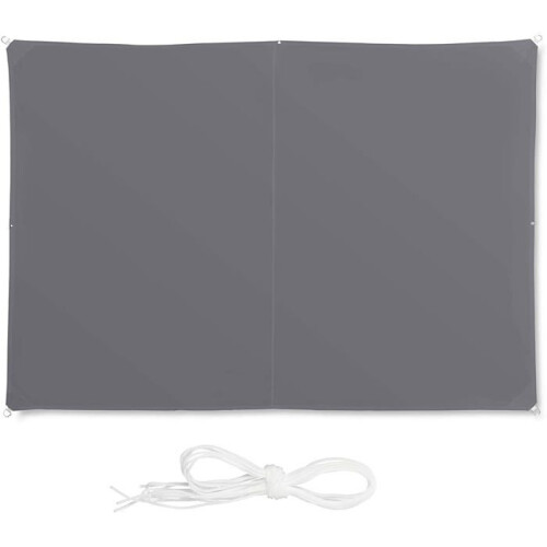 Voile d'ombrage rectangle 2 x 3 m gris 13_0002933