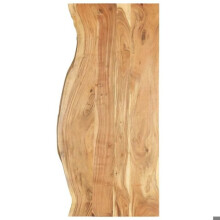 Waschtischplatte - ACA - 140 cm - Massives Akazienholz - Stärke 25 mm - Lebendkante