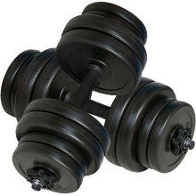 Haltères 2 x 15 kg fitness musculation 02_0000754