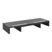 Suporte de tela ajustável com suporte para celular cinza escuro 03_0008223