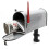 Us mailbox bacheca postale design americano argento-grigio montaggio a parete poste 16_0000331 1