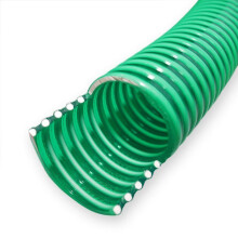 Tubo di aspirazione a pressione diametro 20 mm (3/4") spirale rinforzata verde 16_0002922