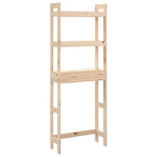 Toilettenregal 63 x 26 x 171 cm aus massivem Kiefernholz 02_0005493