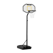 Cesta de baloncesto portátil con panel para niños y adultos, accesorio para interior y exterior, 190 a 260 cm 14_0002623