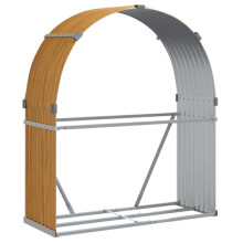 Porte-bloques claro 120 x 45 x 140 cm aço galvanizado marrom 02_0043808