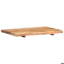 Waschtischplatte - Akazie - 80 cm - Massivholz - Lackfinish - Einzigartig