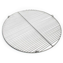 Grelha de aço inoxidável redonda 64,5cm para churrasco a carvão / gás / rotativa