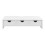 Supporto per schermo - HELLOSHOP26 - Rialzo - MDF - Bianco - 3 cassetti di stoccaggio 3