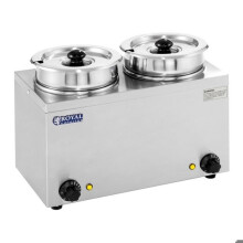 Distributeur de soupe - 2 x 2,75 litres - 300 watts acier inoxydable 14_0000149