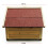 Niche chat avec isolation maisonnette d'extérieur chat robuste bois chat petite 16_0002659 4
