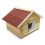 Niche chat avec isolation maisonnette d'extérieur chat robuste bois chat petite 16_0002659 1