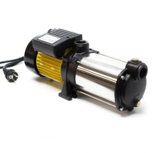 Pompe centrifuge multi-étages 7200 litres par heure 900 watts 55 m installation d’eau domestique jet 16_0002454