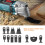 Müheloses Eintauchschnitte: 12er Multitool-Sägeblätter aus Hochkohlenstoffstahl 11