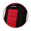 Set di 2 coprisedili taglia universale nero rosso 19_0001058 3