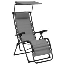 Silla plegable de terraza textilén gris 02_0011898