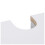 Badmeubel - MDF - Wit - 1 deur - 3 planken - Onderwasbak 3