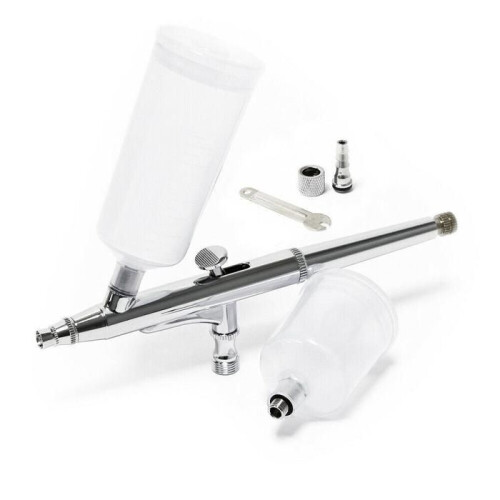 Aerographe professionnel regulation double buse aiguille 0,3 mm 1