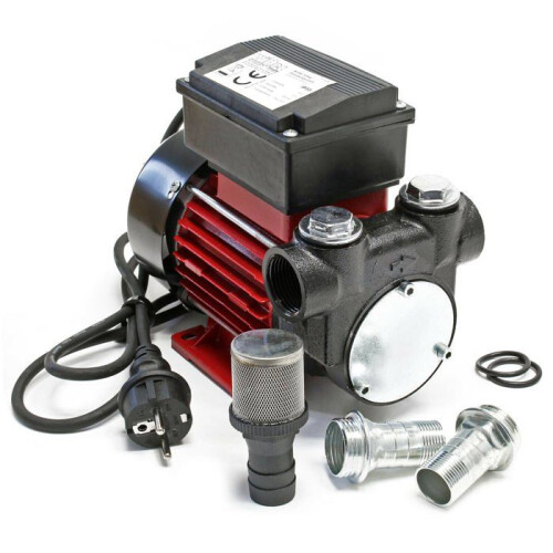 Pompe diesel auto-amorçante - HELLOSHOP26 - 230V - Débit 60l/min - Puissance 375W - Utilisation mobile