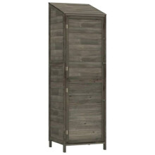 Rimessa da giardino 55 x 52 x 174,5 cm legno di abete solido antracite 02_0044052