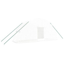 Estufa - HELLOSHOP26 - 12 m² - Aço galvanizado - Cobertura PE - Porta enrolável