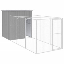 Nicho para cachorro com corredeira clara 165 x 455 x 181 cm cinza 02_0043498