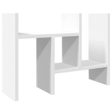 Organizador de escritório 34,5 x 15,5 x 35,5 cm madeira de engenharia White 02_0043550