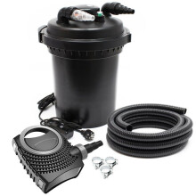 Kit di serbatoio 12000 litri 11 watt UVC pompa 8000 l/h tubo 10 m kit di filtrazione 16_0001957