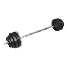 Haltère curl sport musculation fitness 60 kg avec poids 02_0000753