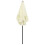 Parasol de plage jaune 180 x 120 cm sable 02_0008395 4