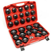 Oliefilter gereedschapsset 29 stuks koolstofstaal klokken 16_0002760