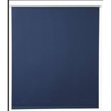 Store enrouleur occultant isolant thermique avec revêtement sans perçage 50 x 160 cm bleu 19_0000849