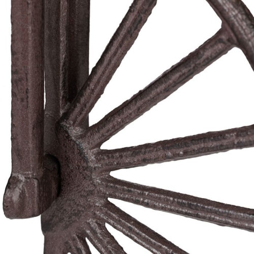 Support pot de fleurs modèle vélo mural marron 13_0002557 2