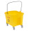 Secchio essoreur professionale con ruote 24 litri plastica gialla 14_0009915 3