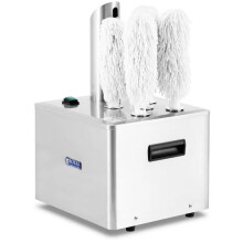 Polidora de vidro 5 rolos 1320 watts 330 copos/h aço inoxidável alumínio prateado 14_0009576